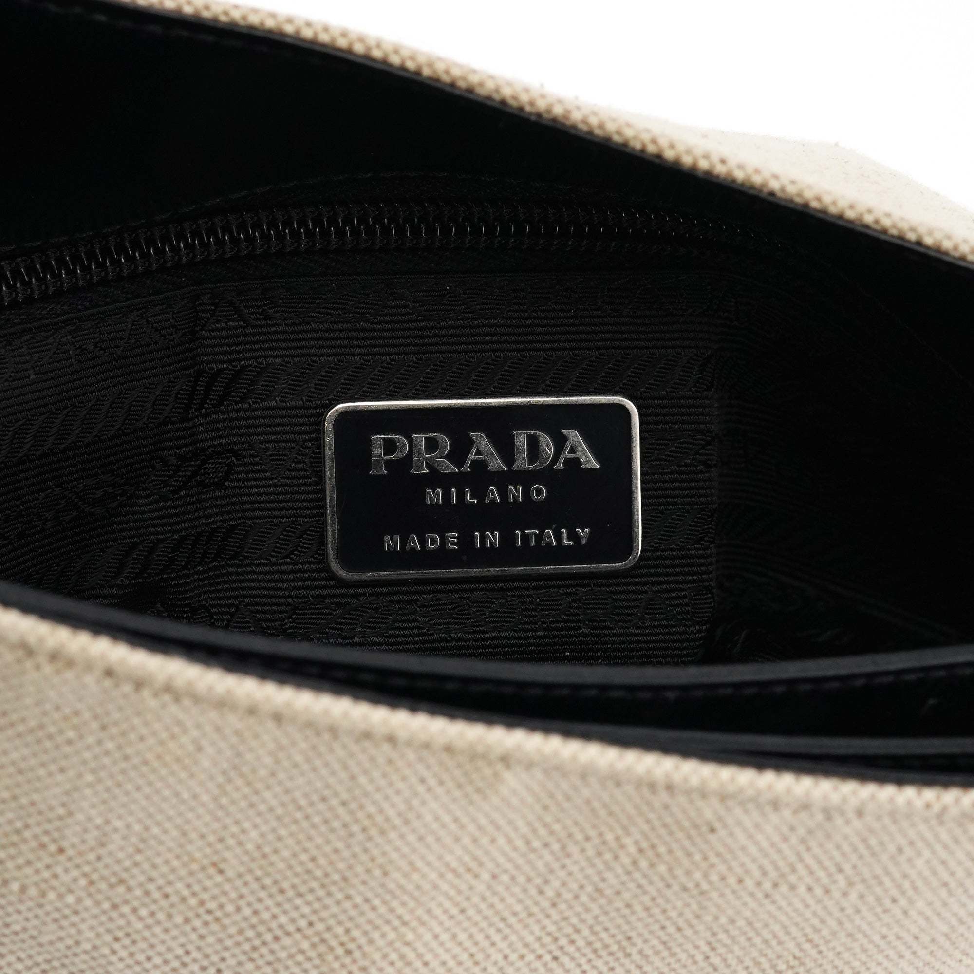 1999 Beige Canapa Sport Shoulder Bag