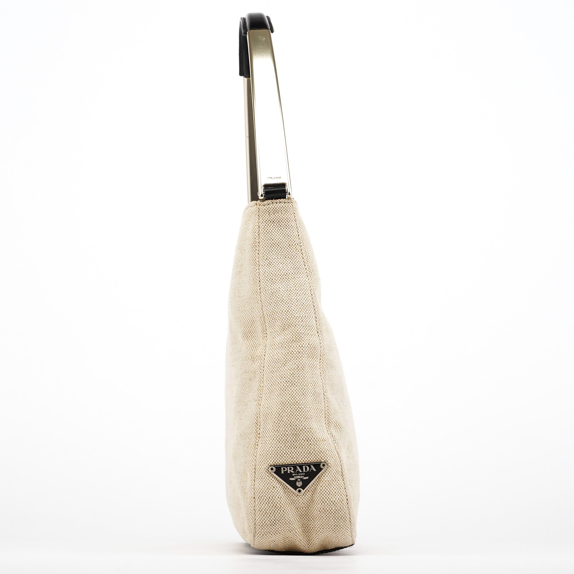 1999 Beige Canapa Sport Shoulder Bag