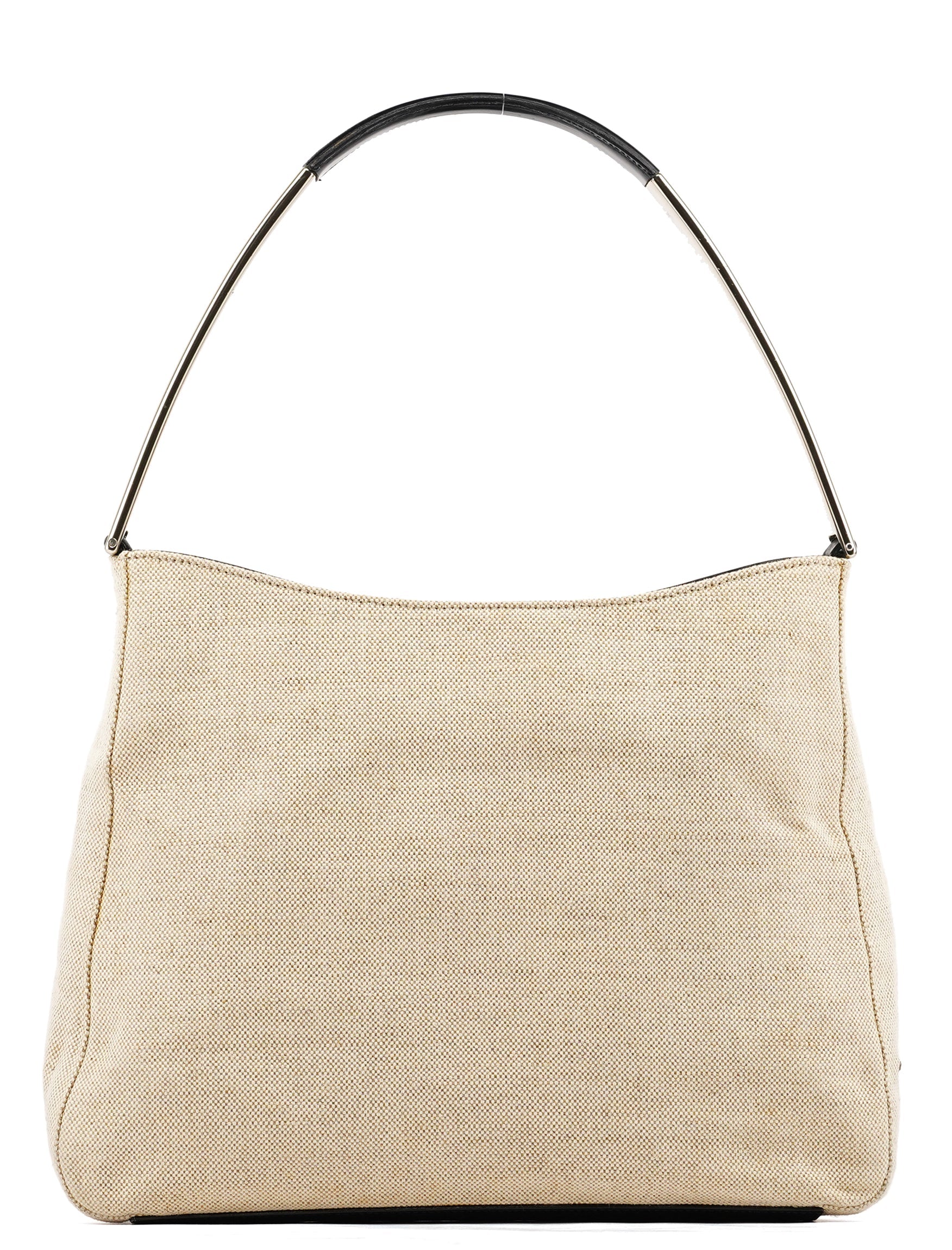 1999 Beige Canapa Sport Shoulder Bag