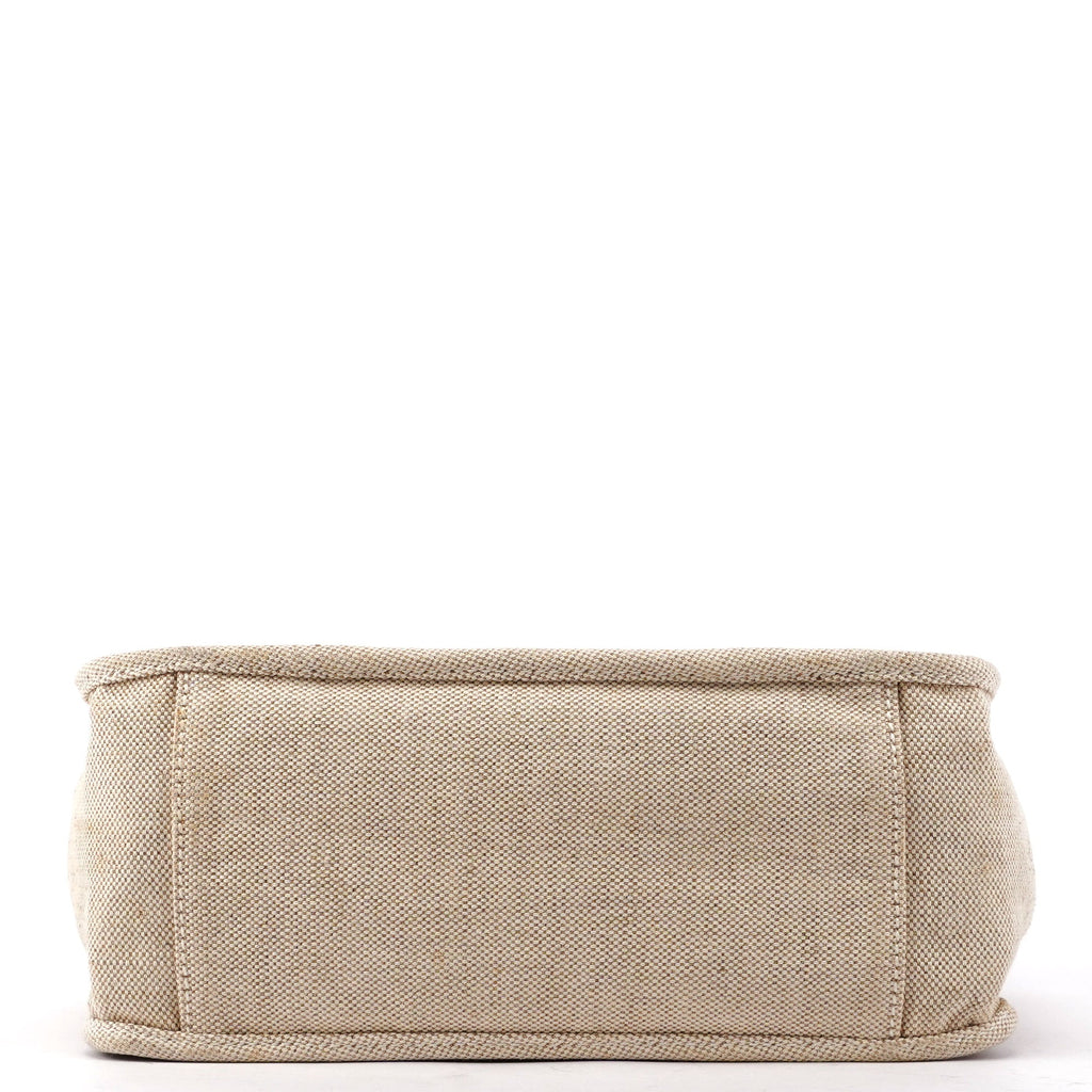 1999 Beige Red Canapa Sport Tote