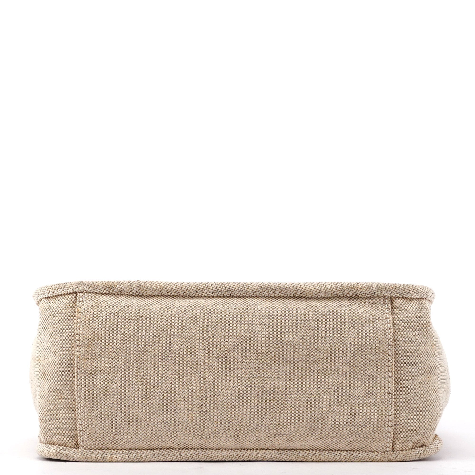 1999 Beige Red Canapa Sport Tote