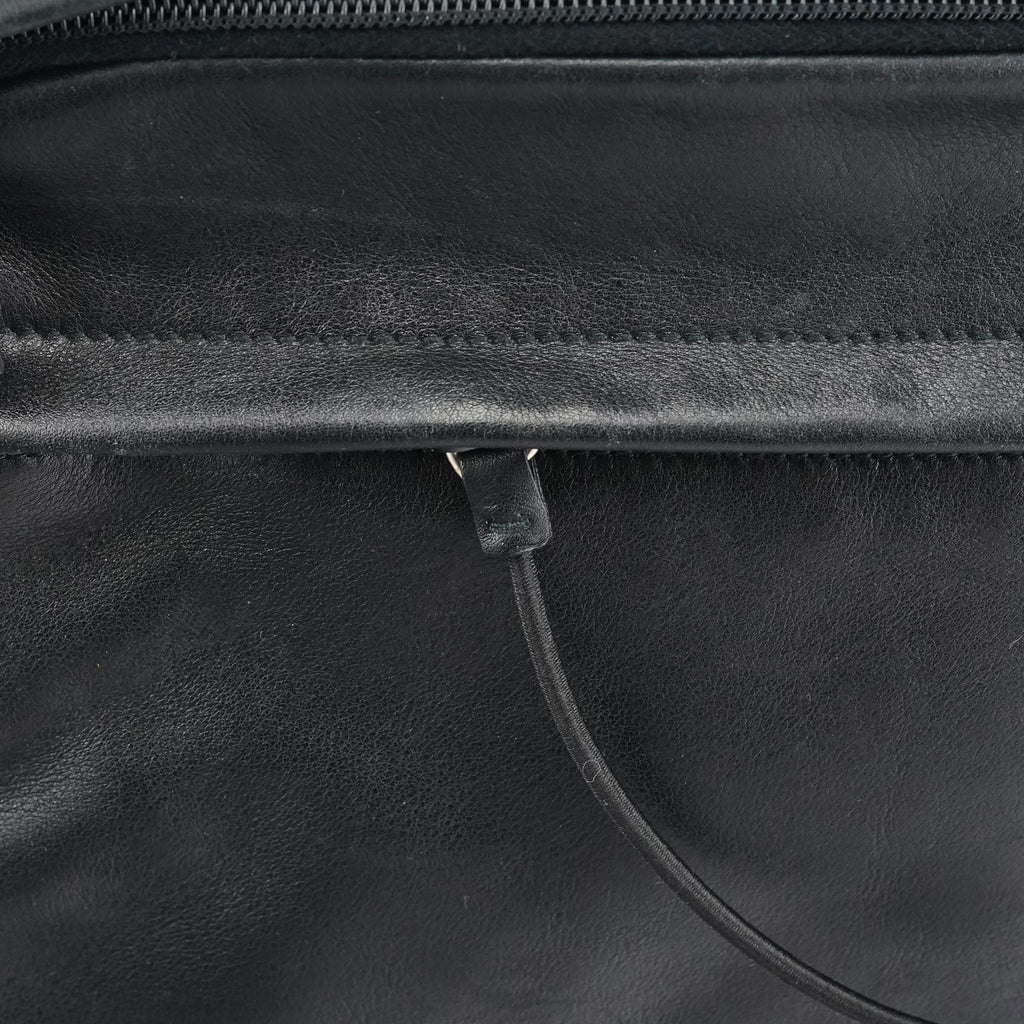 1999 Black Calfskin Crossbody Messenger Bag