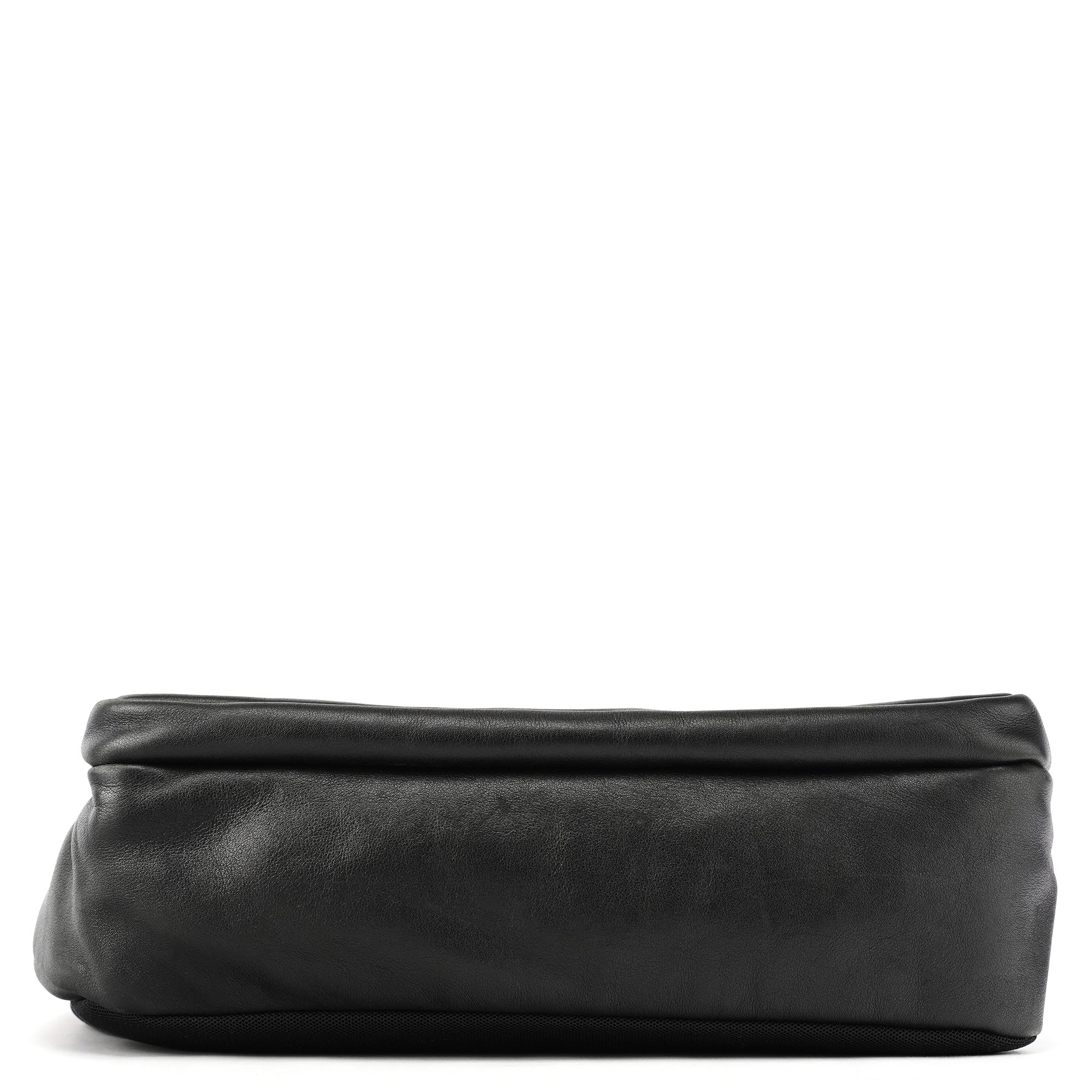 1999 Black Calfskin Crossbody Messenger Bag