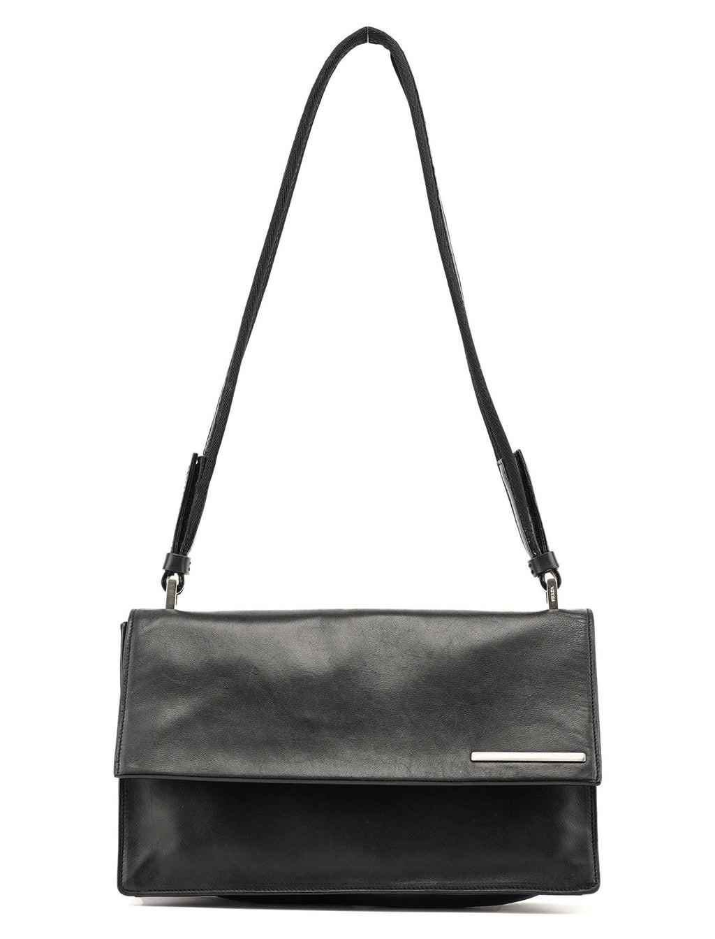 1999 Black Calfskin Sport Shoulder Bag