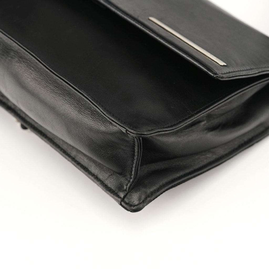 1999 Black Calfskin Sport Shoulder Bag
