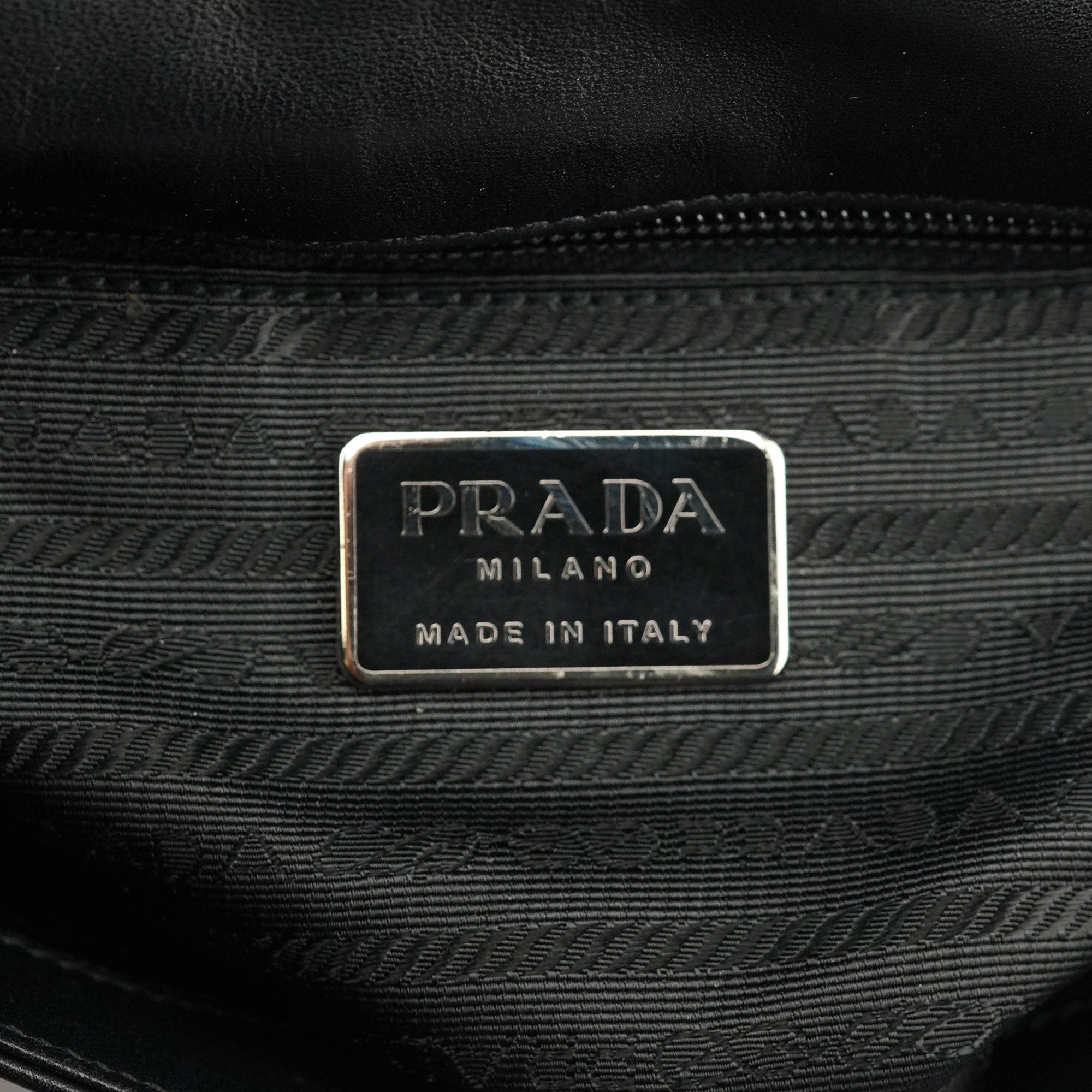 1999 Black Calfskin Sport Shoulder Bag