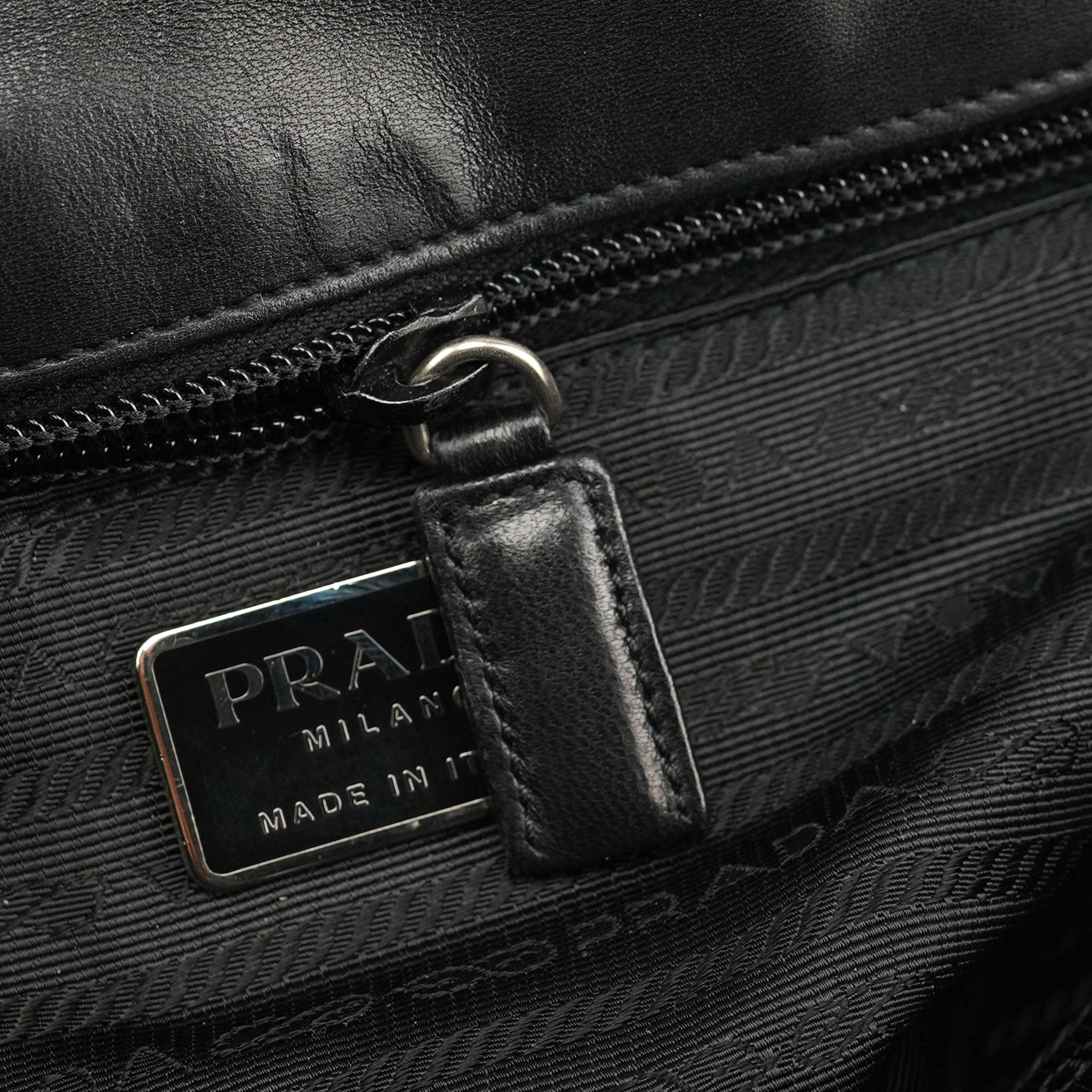 1999 Black Calfskin Sport Shoulder Bag