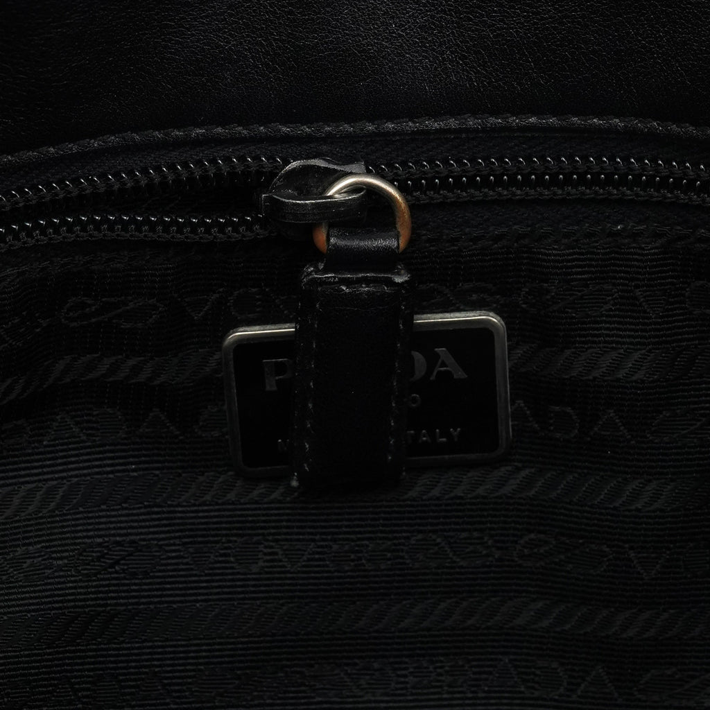 1999 Black Nylon Mesh Sport Shoulder Bag