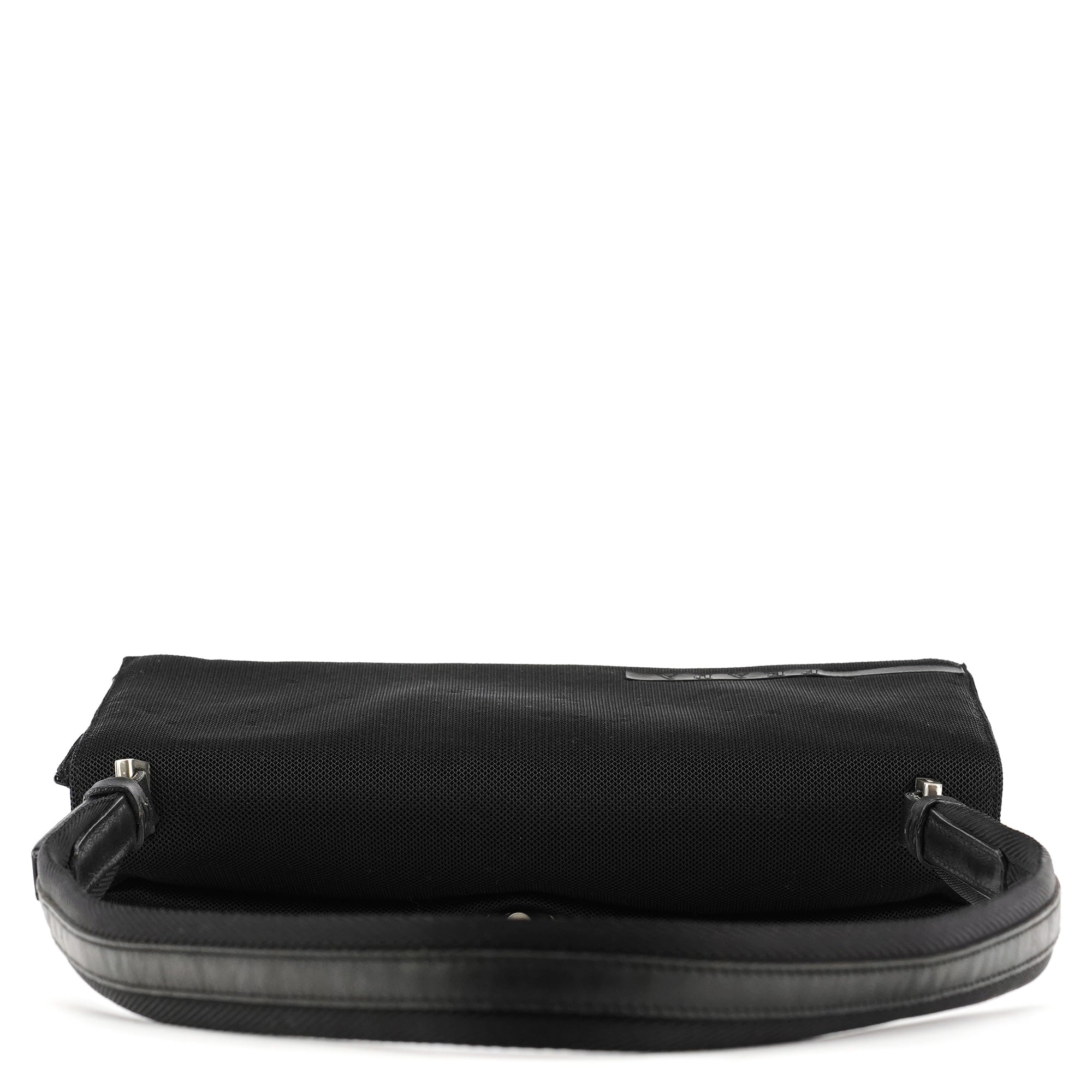 1999 Black Nylon Mesh Sport Shoulder Bag