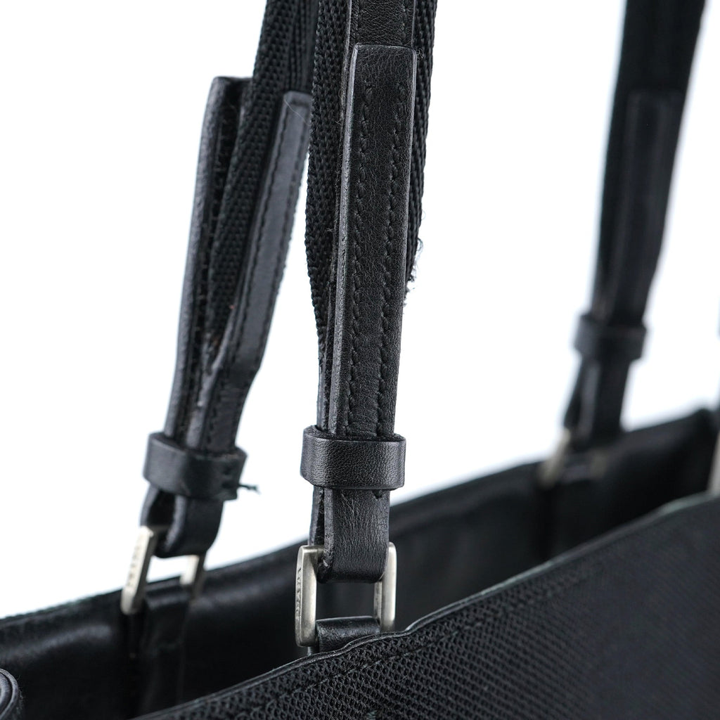 1999 Black Tessuto Sport Tote Bag