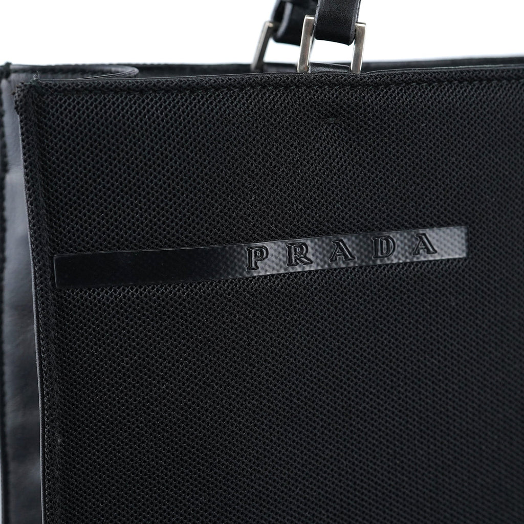 1999 Black Tessuto Sport Tote Bag