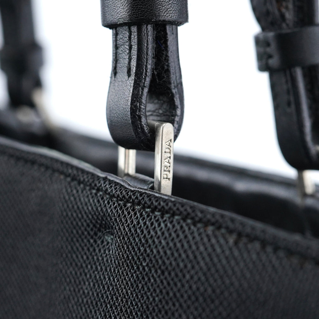 1999 Black Tessuto Sport Tote Bag
