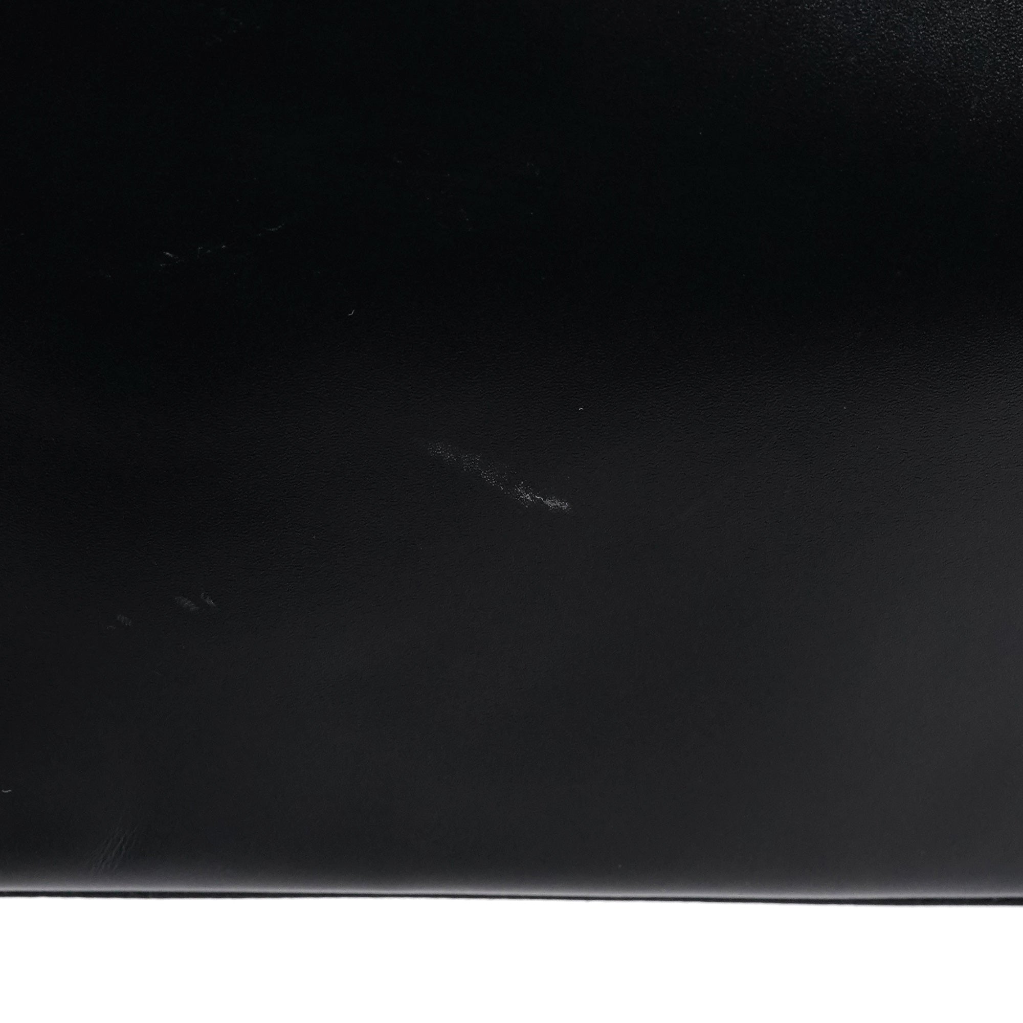 1999 Black Vitello Metallo Shoulder Bag