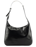 1999 Black Vitello Metallo Shoulder Bag