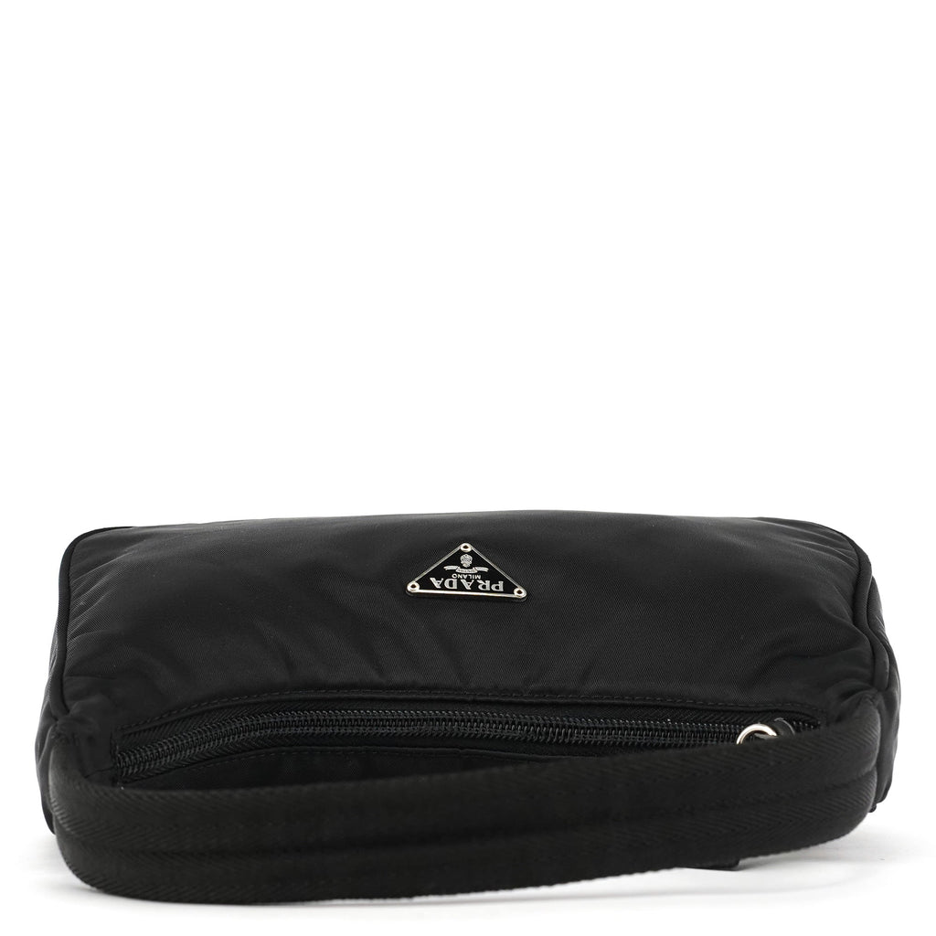 2002 Black Tessuto Nylon Mini Hobo Bag