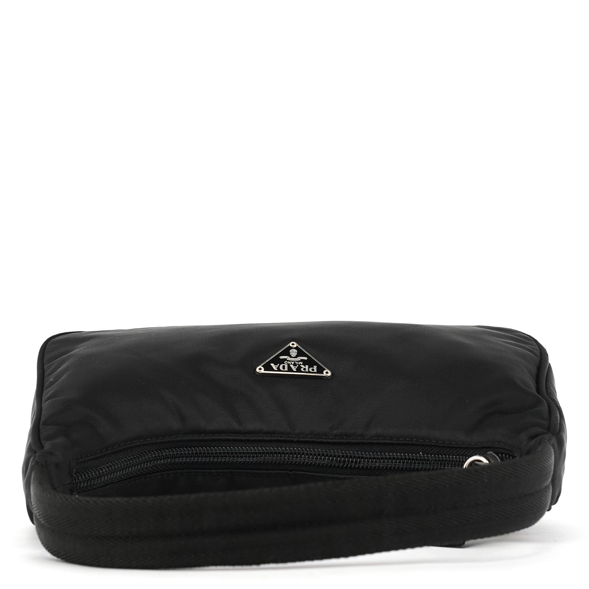 2002 Black Tessuto Nylon Mini Hobo Bag