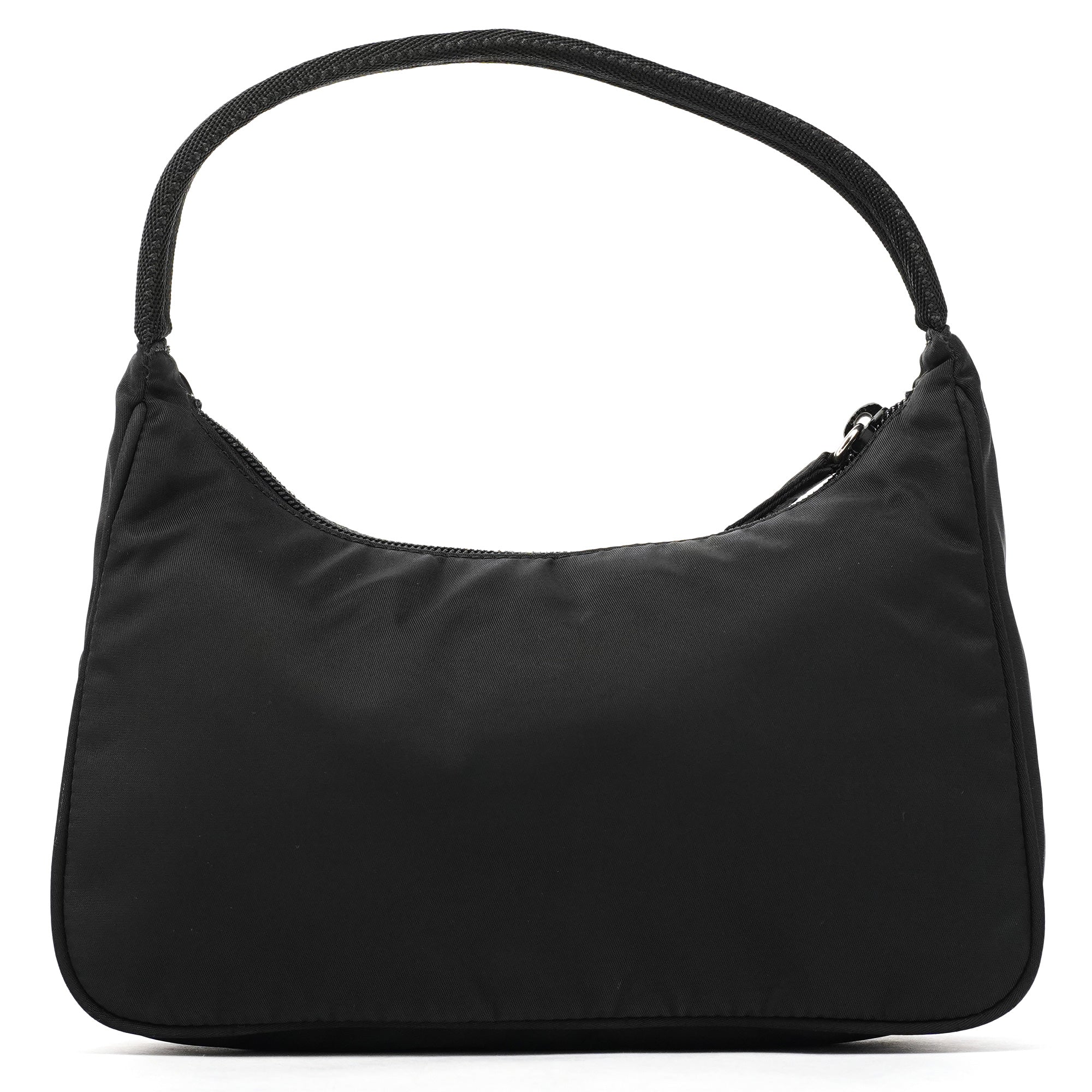 2002 Black Tessuto Nylon Mini Hobo Bag