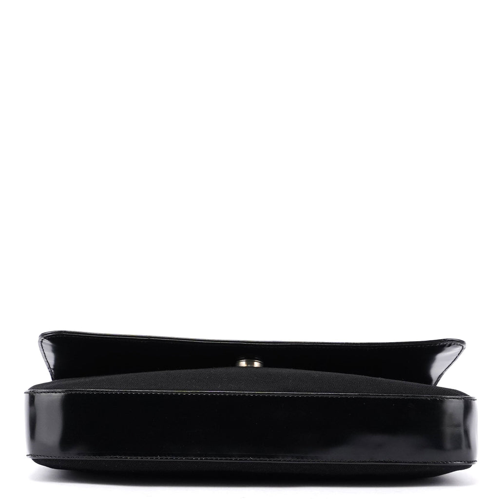 Prada Black Spazzolato Shoulder Bag