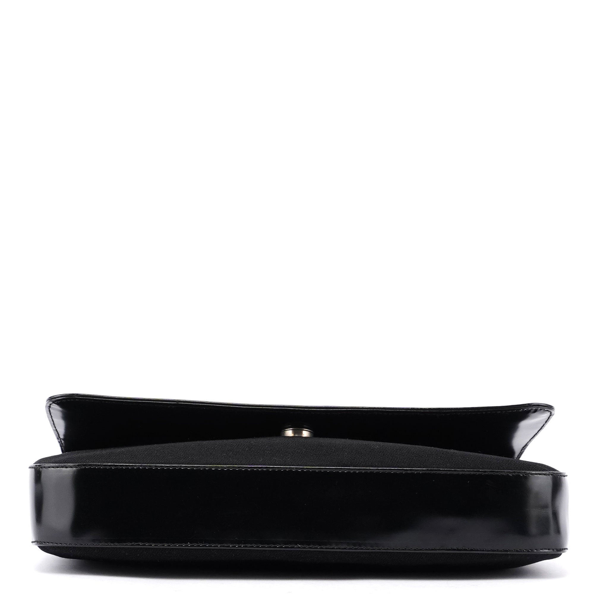 Prada Black Spazzolato Shoulder Bag