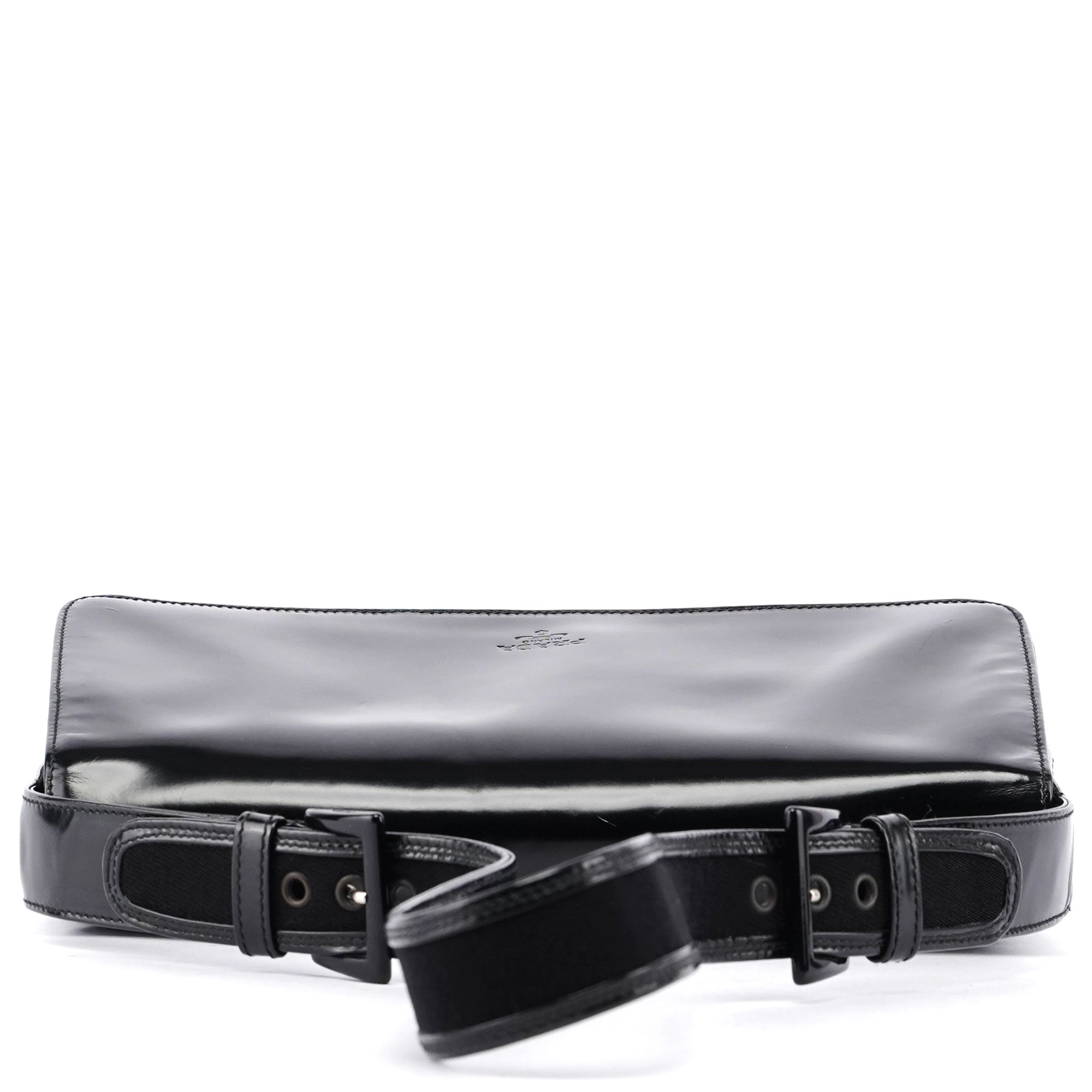 Prada Black Spazzolato Shoulder Bag