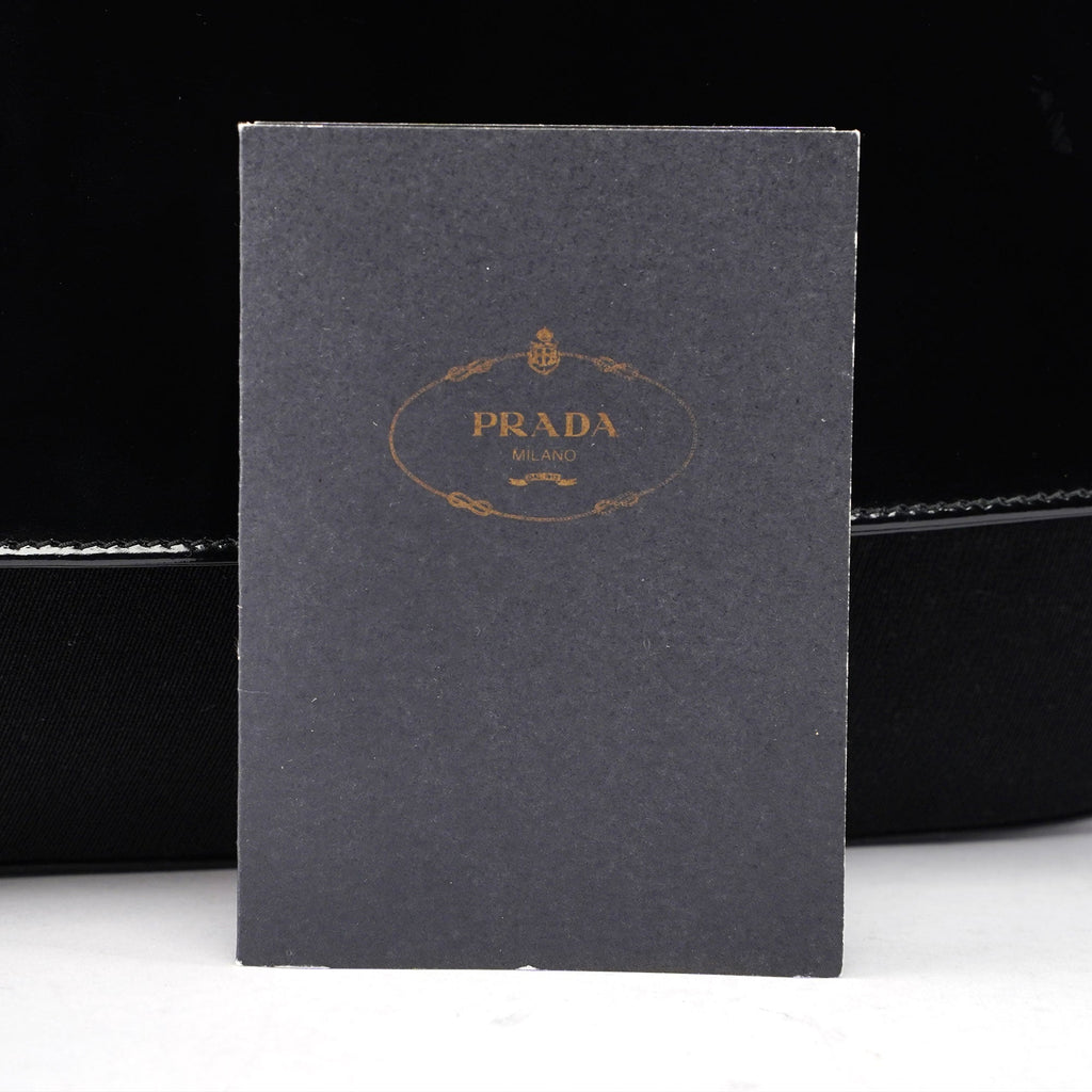 Prada Black Spazzolato Shoulder Bag