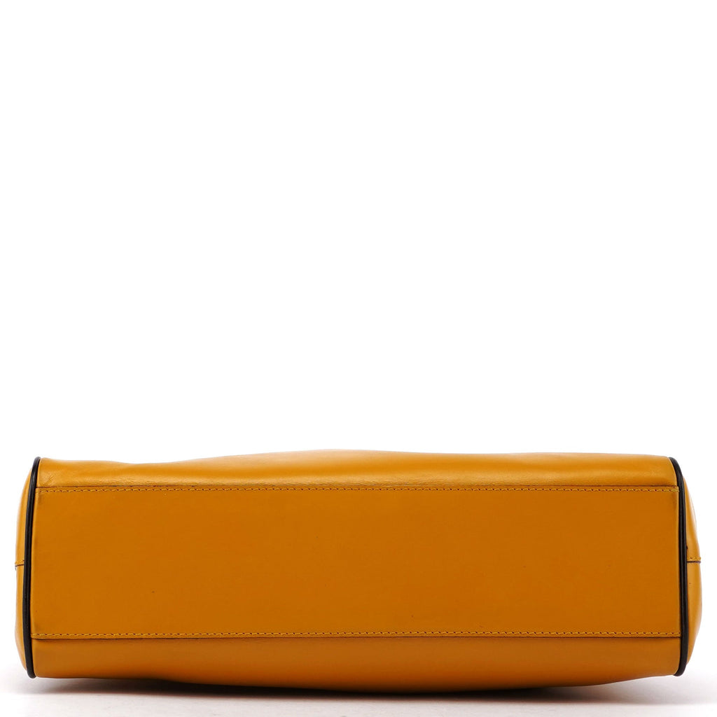 Prada Yellow Leather Handbag