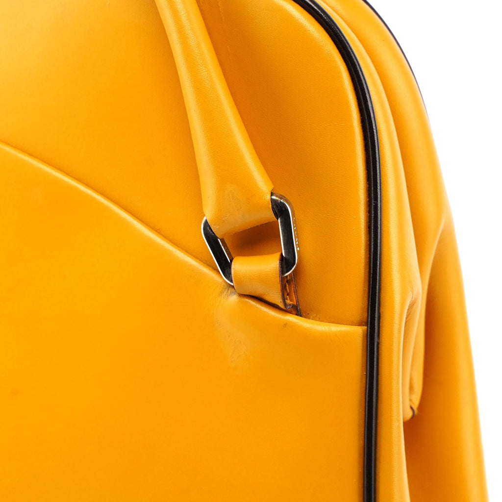 Prada Yellow Leather Handbag