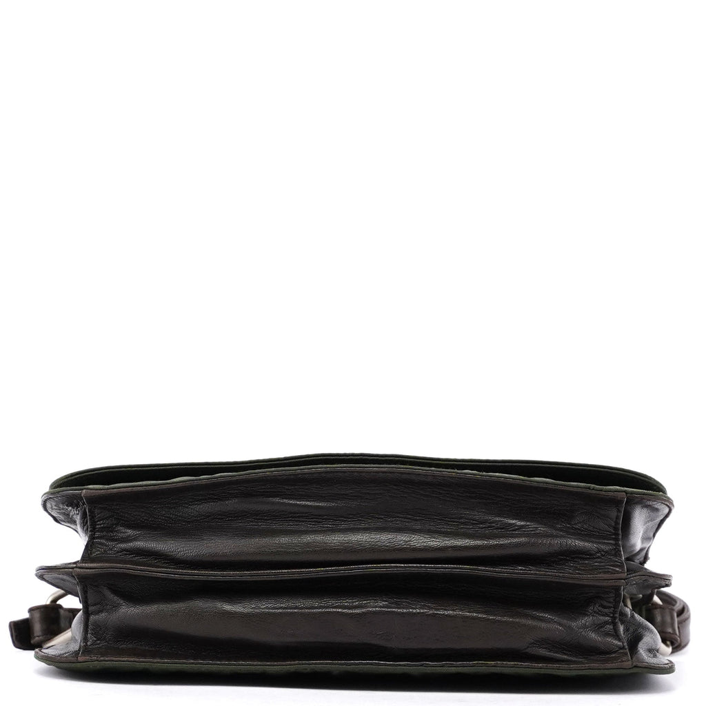 Prada Green Tessuto Shoulder Bag