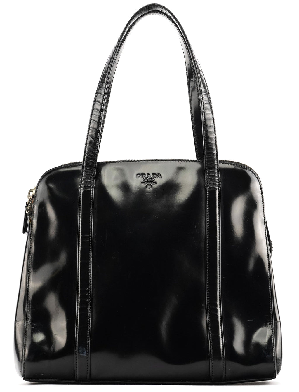 1995 Black Spazzolato Sport Tote Bag