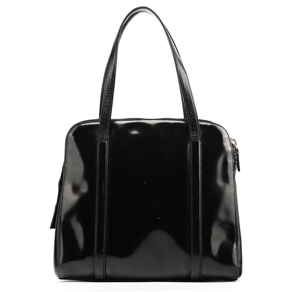 1995 Black Spazzolato Sport Tote Bag