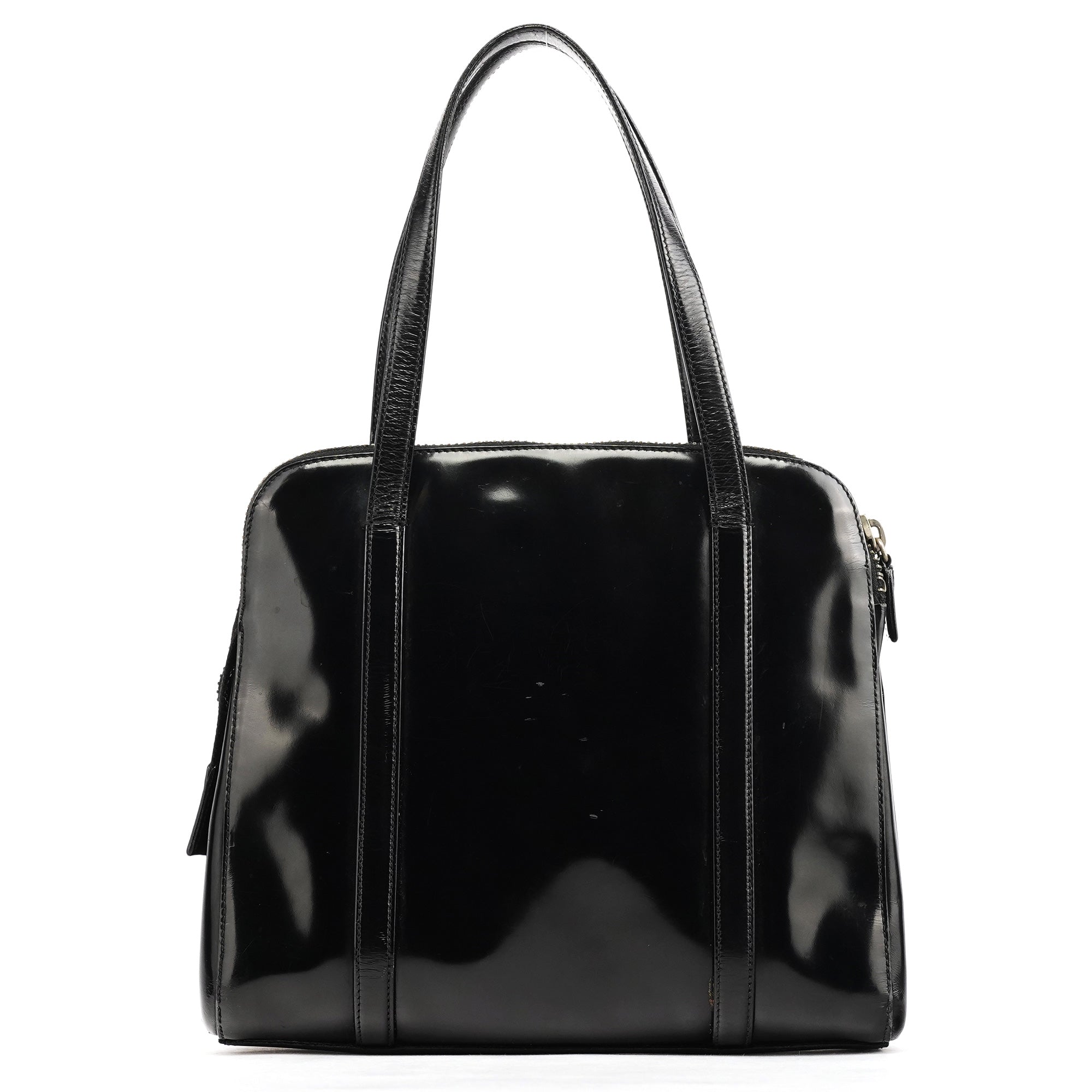 1995 Black Spazzolato Sport Tote Bag