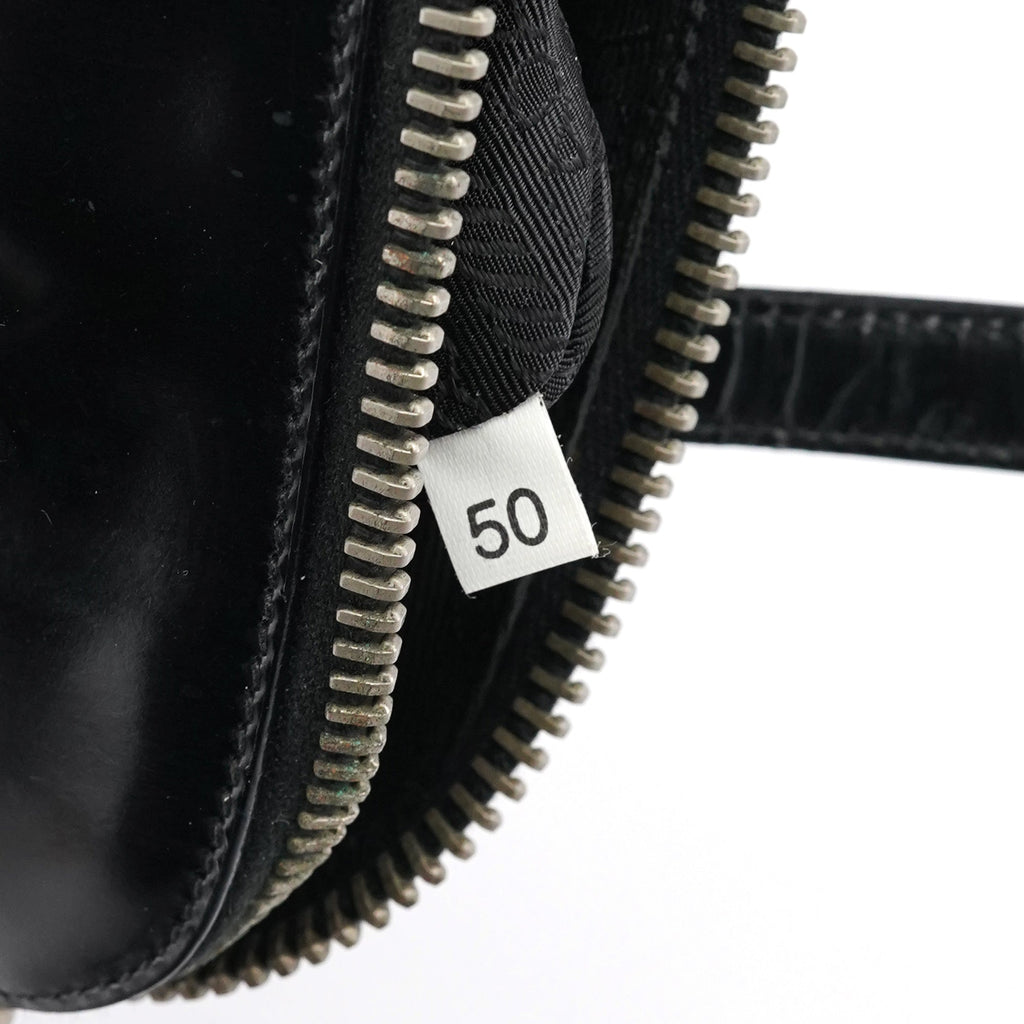 1995 Black Spazzolato Sport Tote Bag