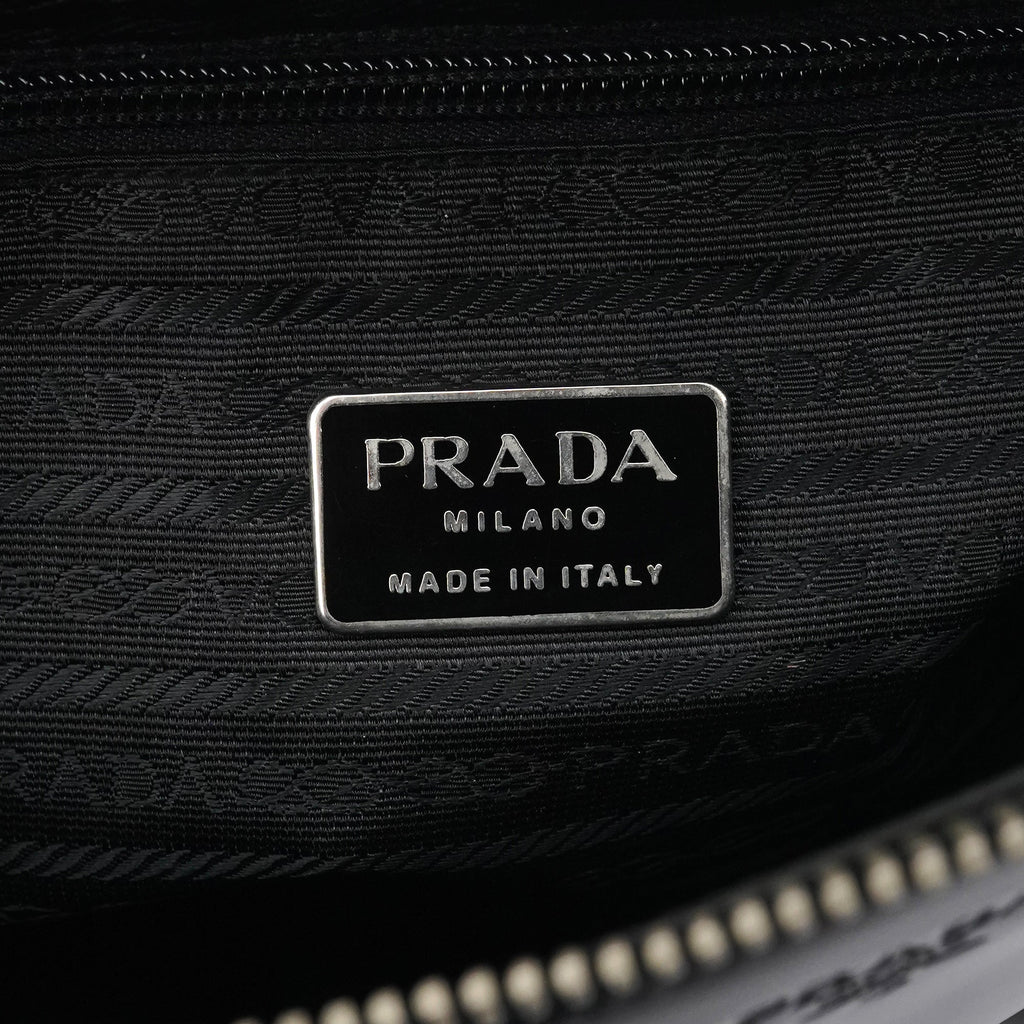 1995 Black Spazzolato Sport Tote Bag