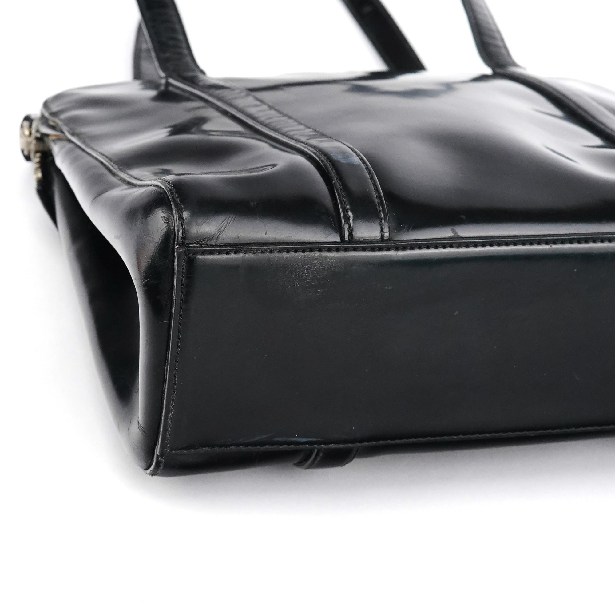 1995 Black Spazzolato Sport Tote Bag