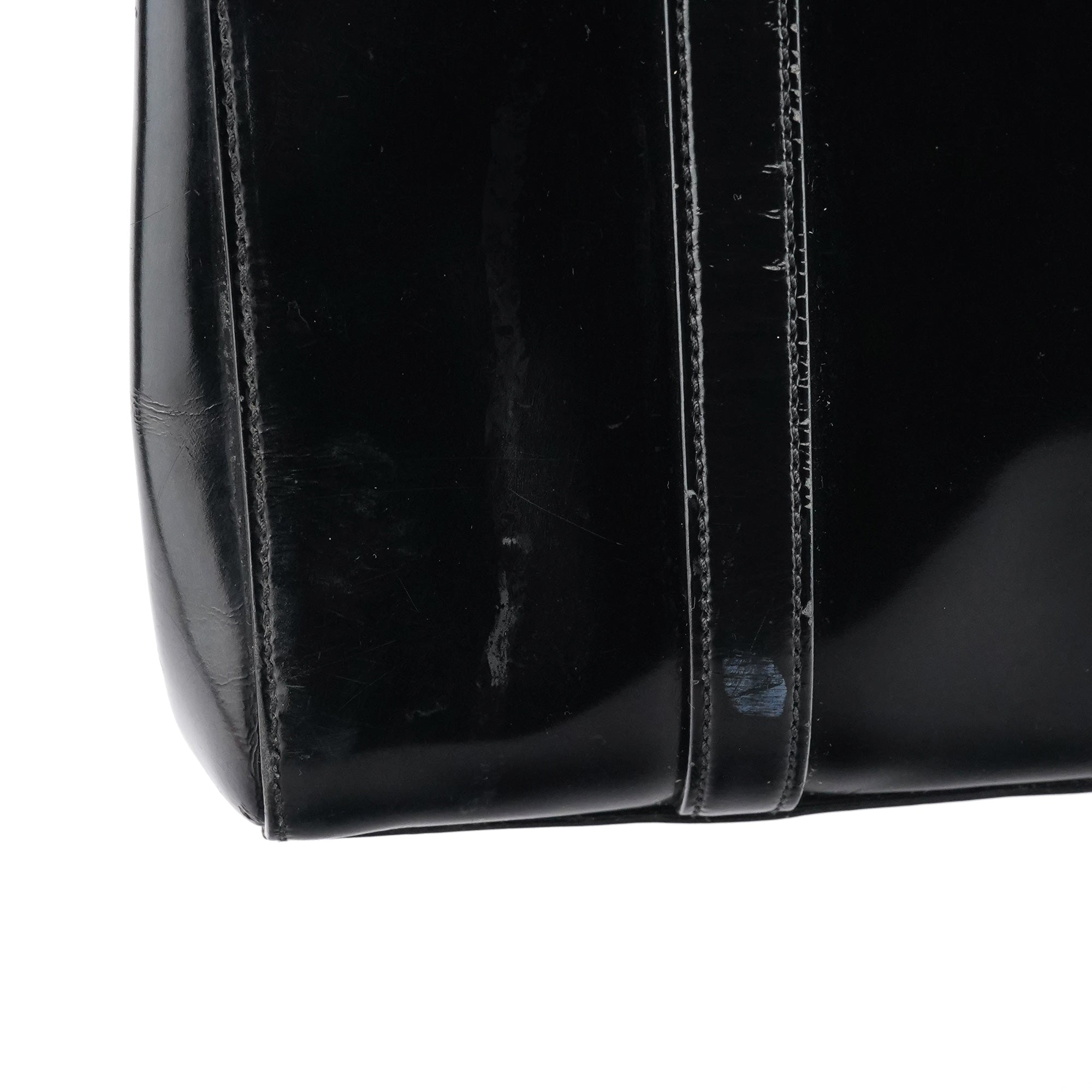 1995 Black Spazzolato Sport Tote Bag
