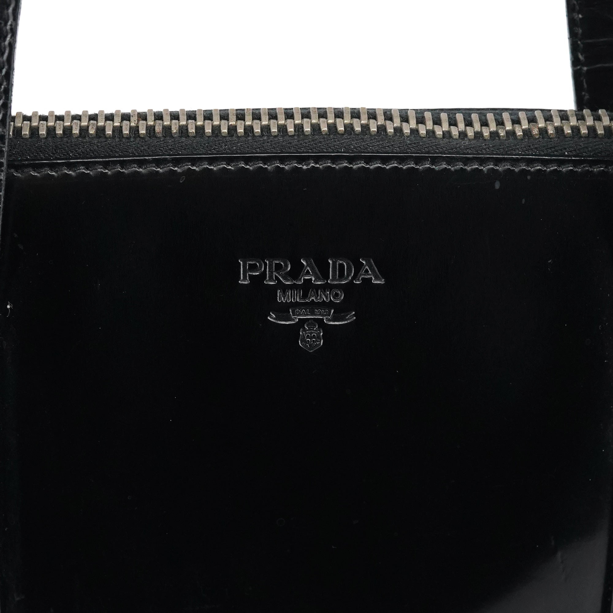 1995 Black Spazzolato Sport Tote Bag