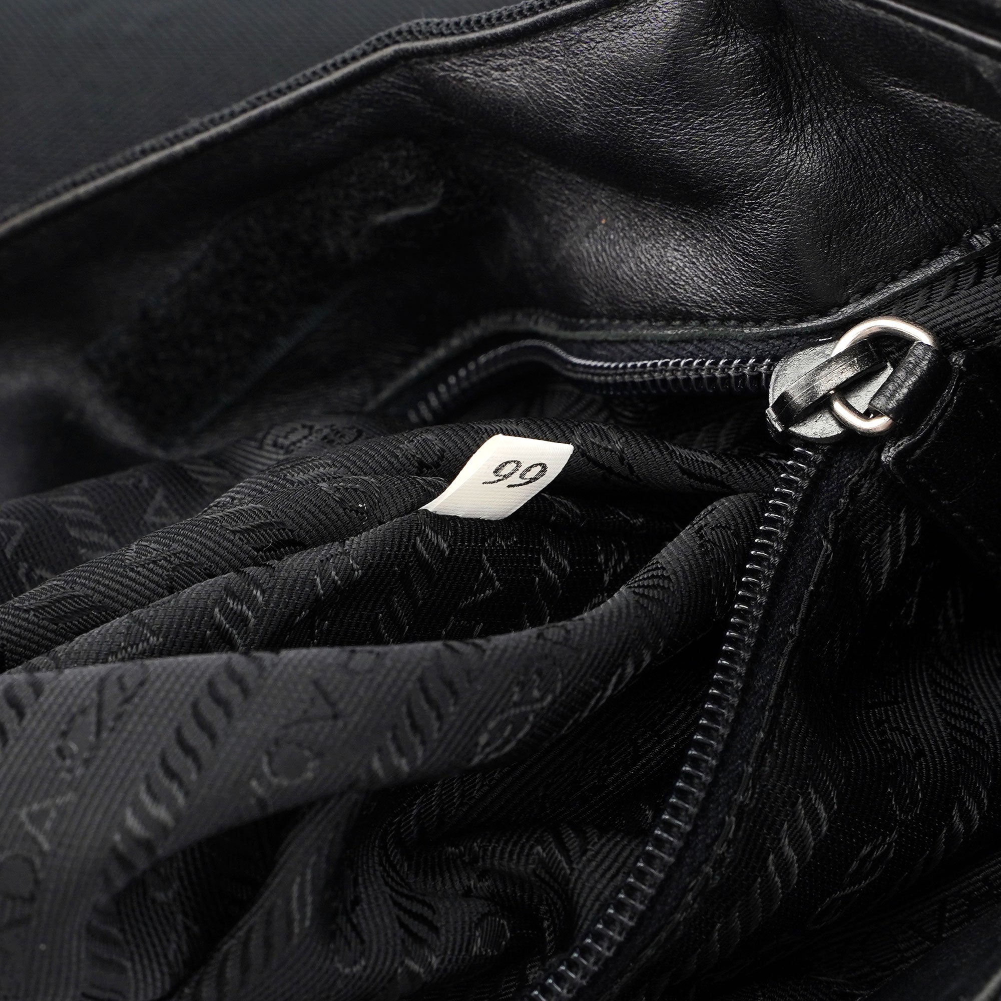 Anthracite Fur Wool Shoulder Bag