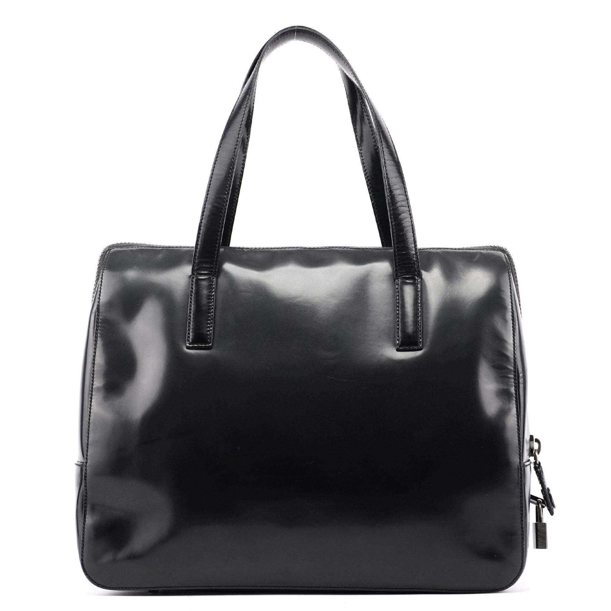Anthracite Gradient Spazzolato Tote Bag