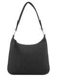 Anthracite Nylon Hobo Shoulder Bag
