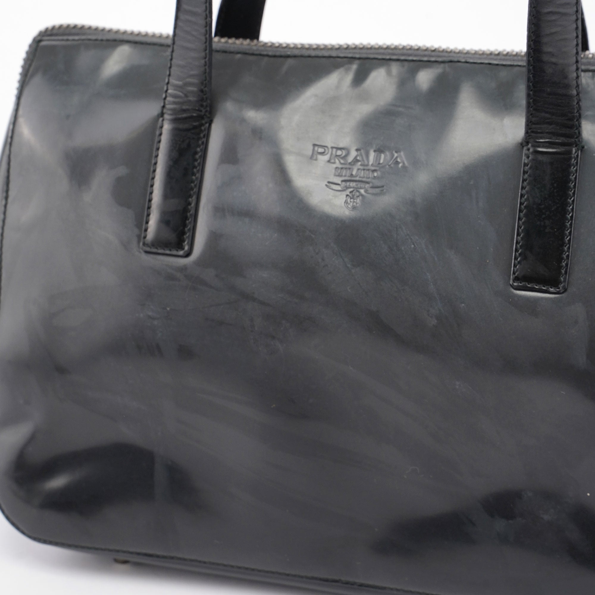 Anthracite Spazzolato Tote Bag