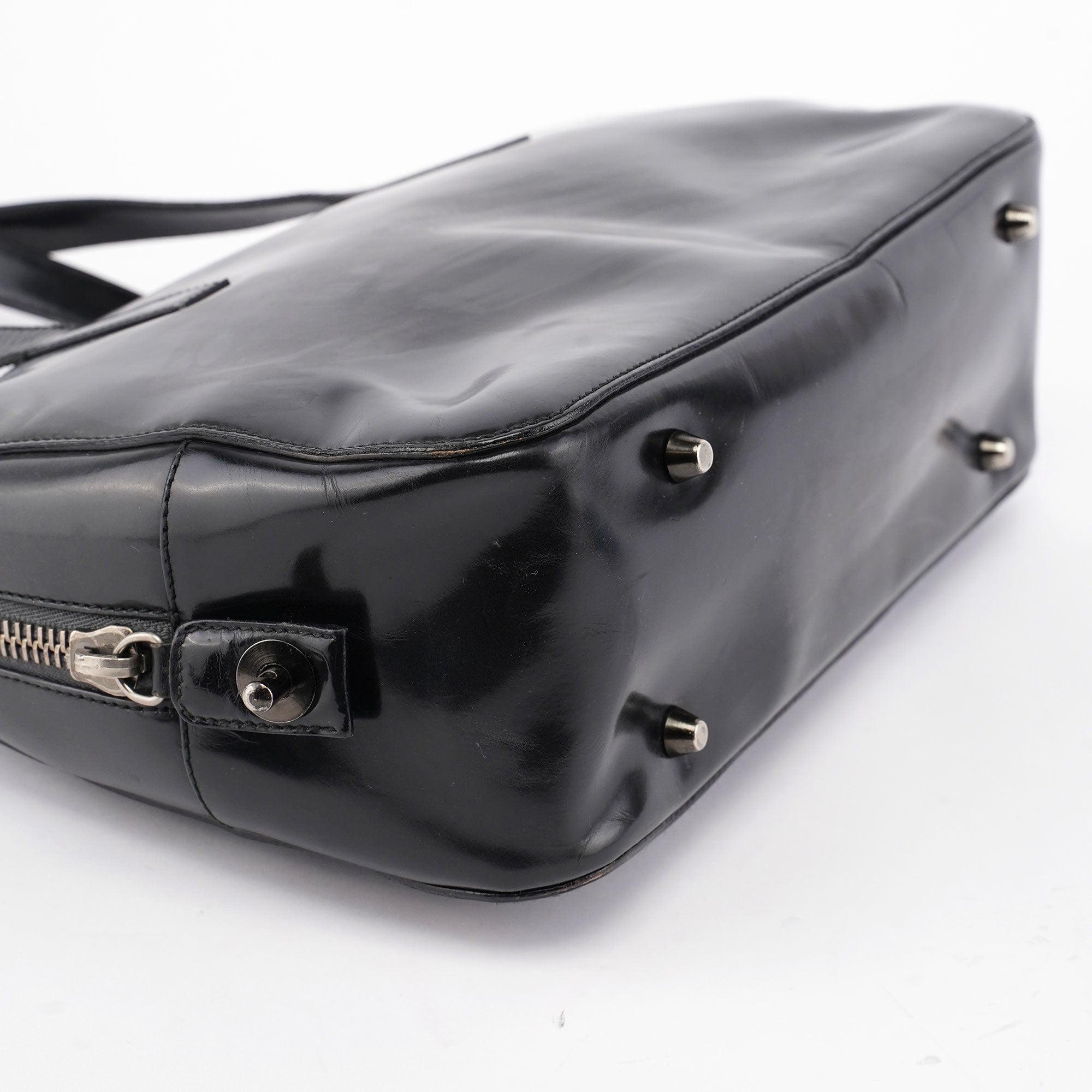 Anthracite Spazzolato Tote Bag