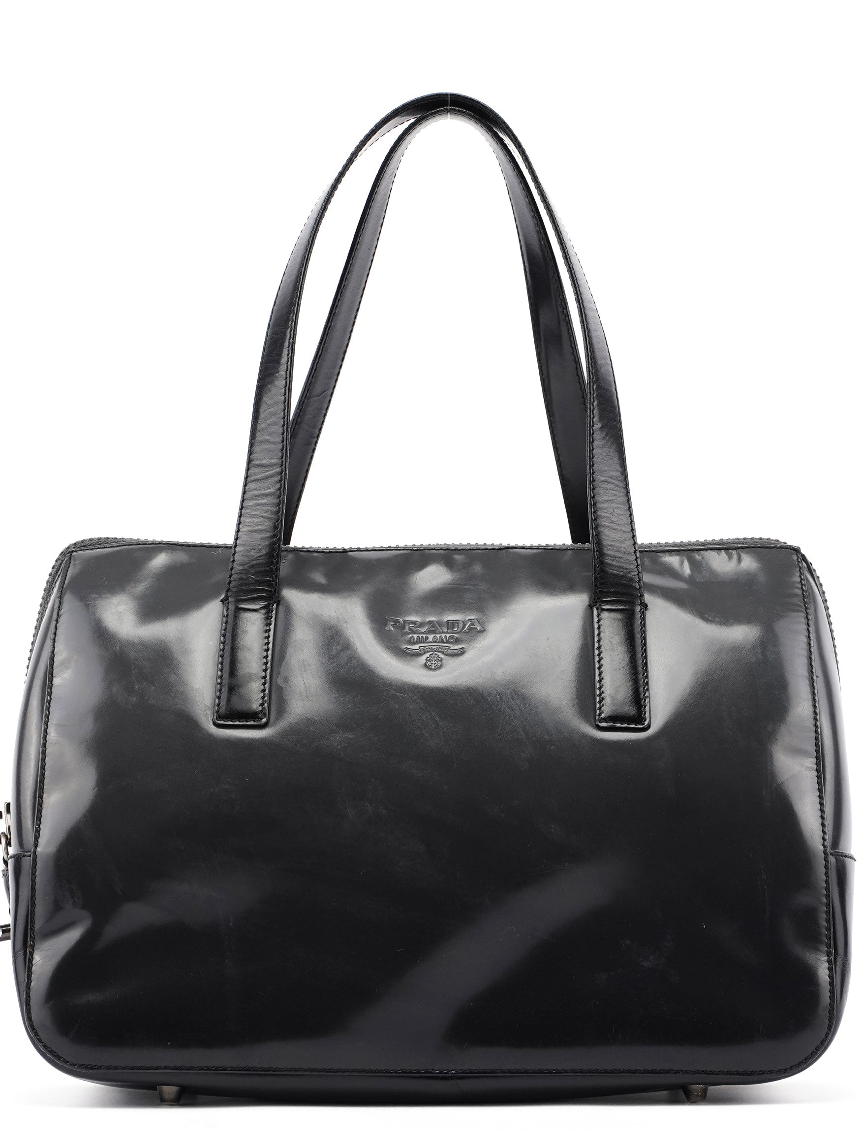 Anthracite Spazzolato Tote Bag