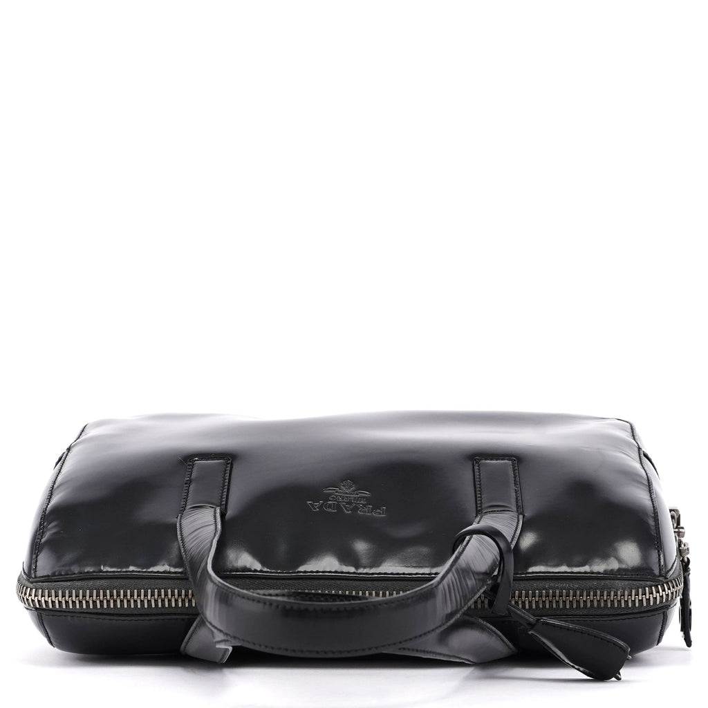 Anthracite Spazzolato Tote Bag