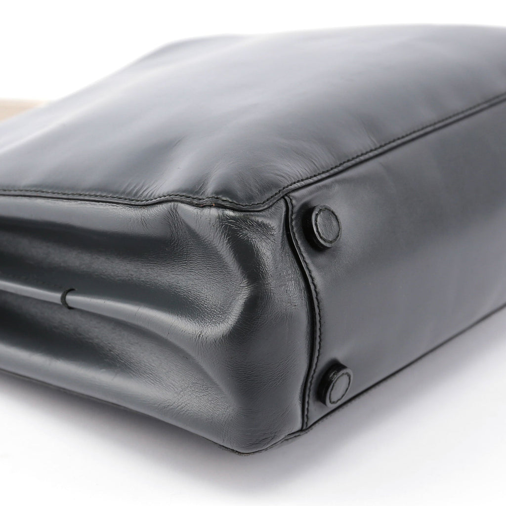 Anthracite Vitello Metallo Bag