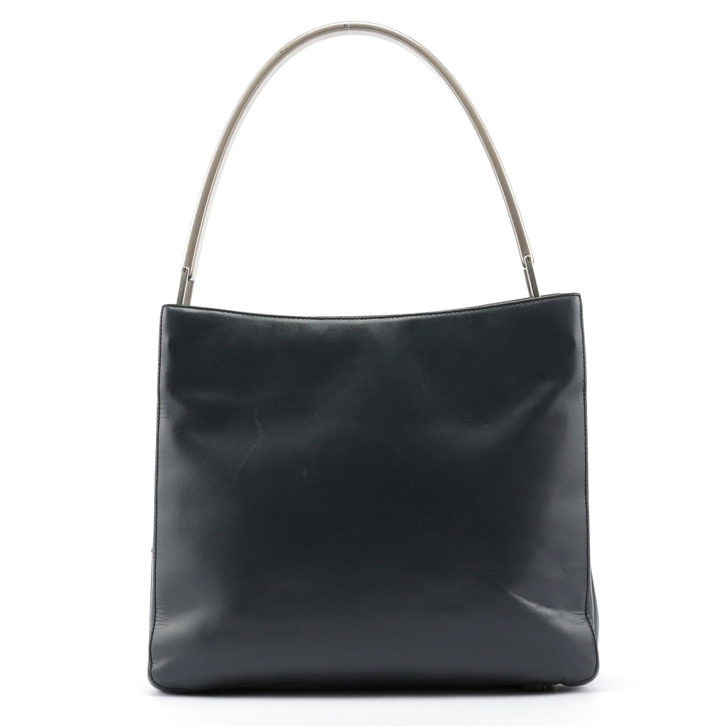Anthracite Vitello Metallo Bag