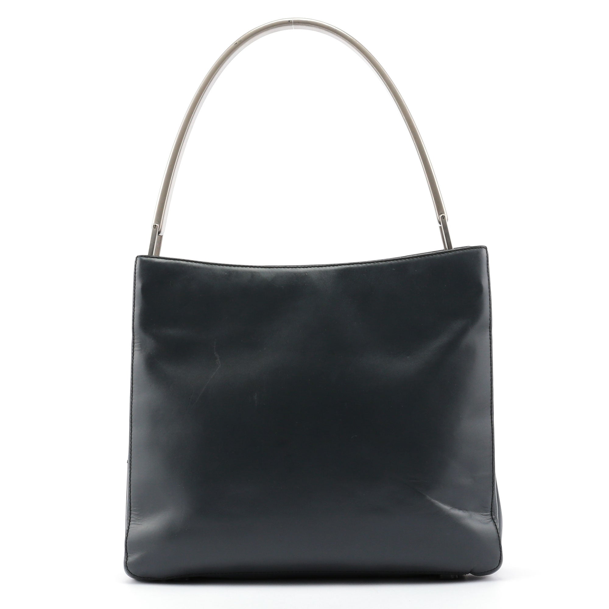 Anthracite Vitello Metallo Bag