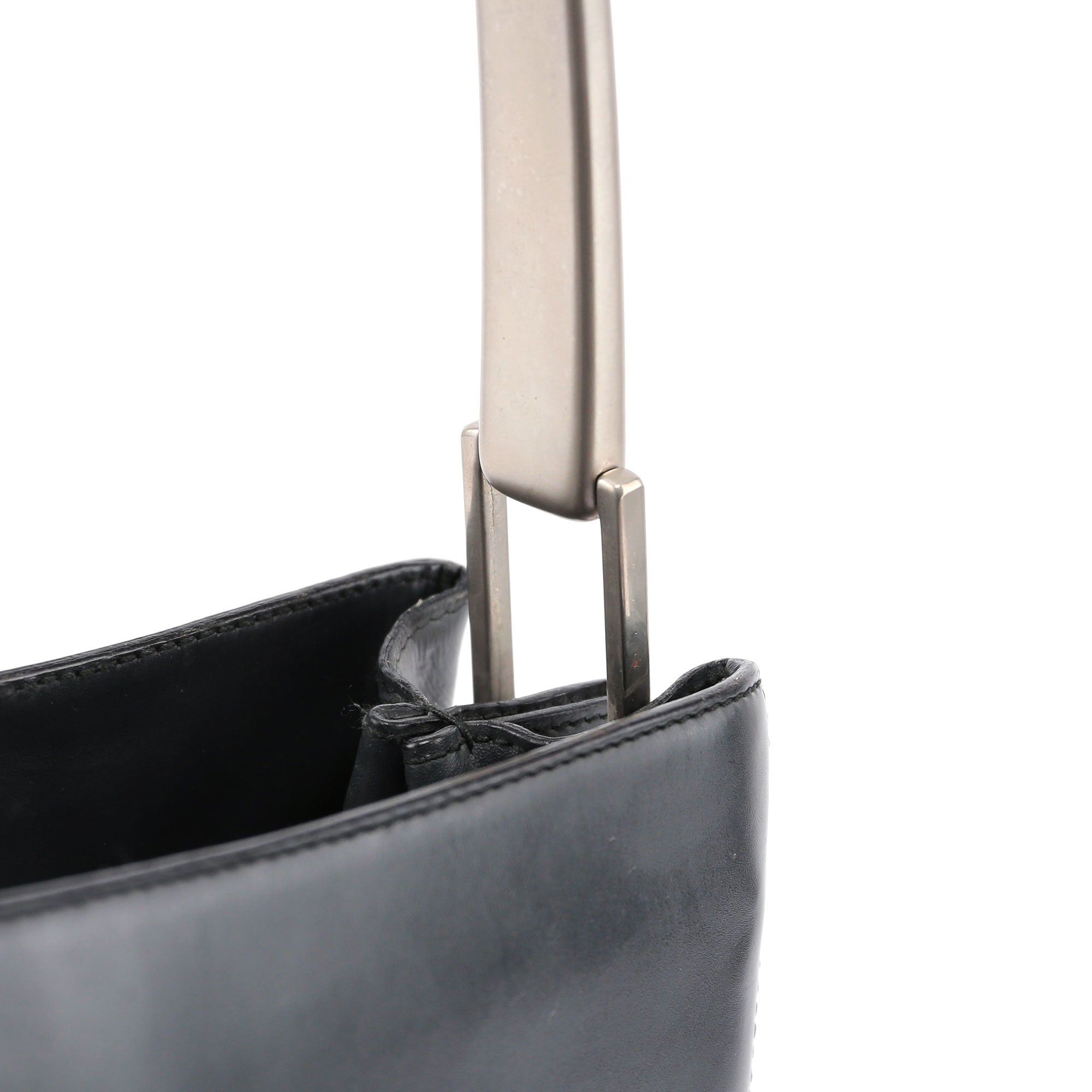 Anthracite Vitello Metallo Bag