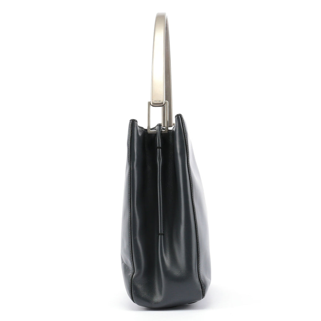 Anthracite Vitello Metallo Bag