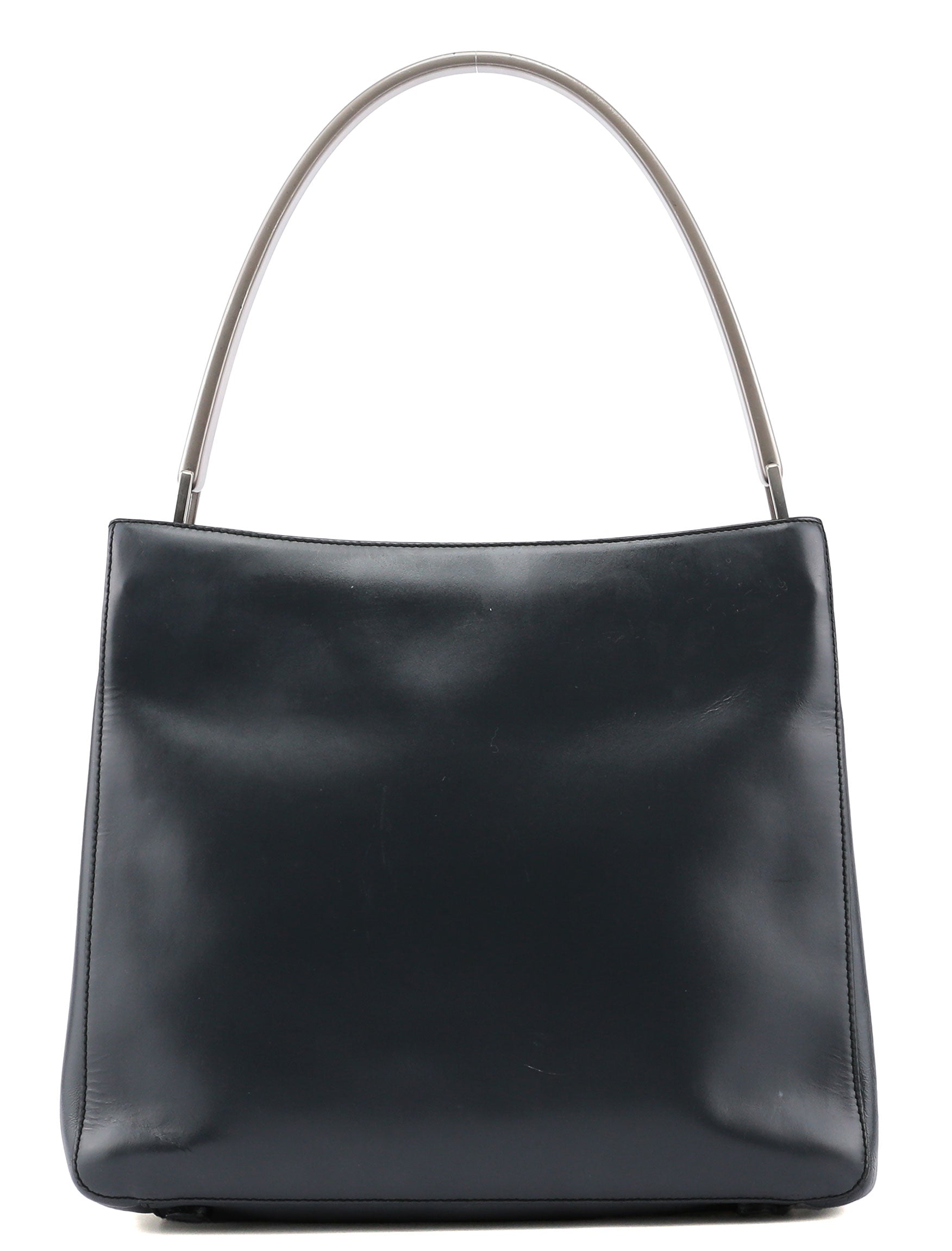 Anthracite Vitello Metallo Bag