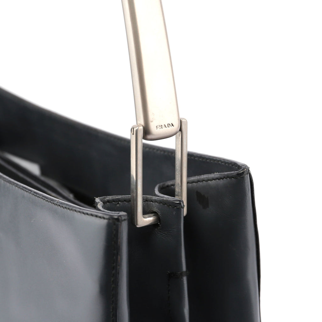 Anthracite Vitello Metallo Bag